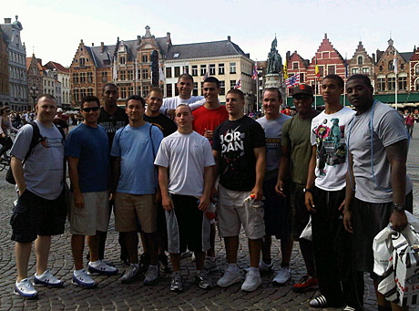 Players in Belgium.